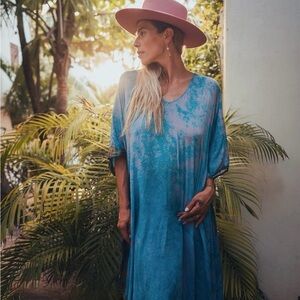 Gypsy Soul Designs Kaftan Swim Cover-Up Dress